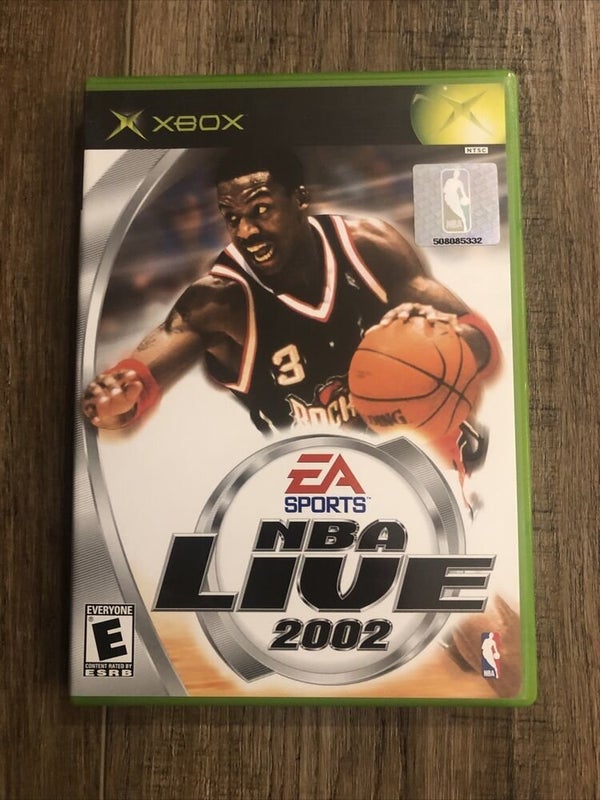 NBA Live 2002 - Original Xbox Game - Complete & Tested