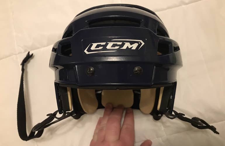 Indiana Ice USHL Pro Stock CCM Vector 8 Helmet