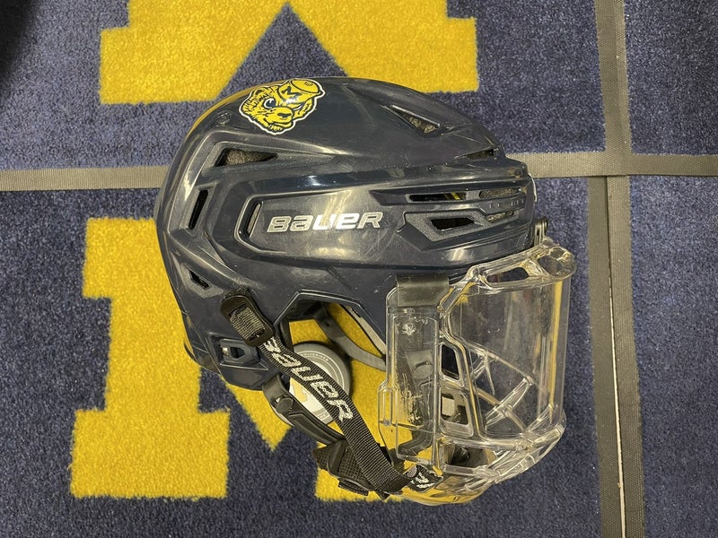 University of Michigan Bauer Re-Akt 150 Helmet