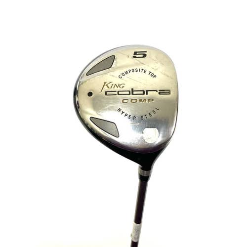 Used Cobra King Comp Hyper Steel Mens Right 5 Wood Graphite Regular