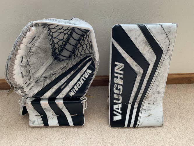 Vaughn Ventus SLR2 Full Right Goalie Catch Glove and Blocker
