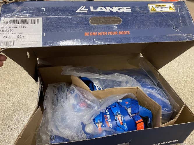 NEW Lange Race Boots ZJ+ 24.5