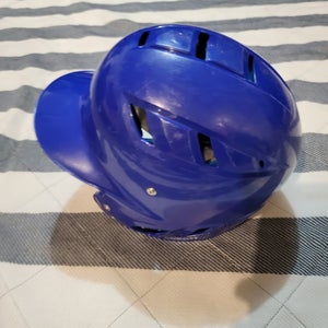 Blue Used One Size Fits All Schutt Batting Helmet
