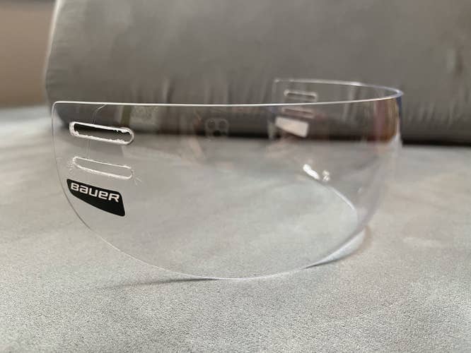 Senior Bauer Visor SSP Short Cut Clear