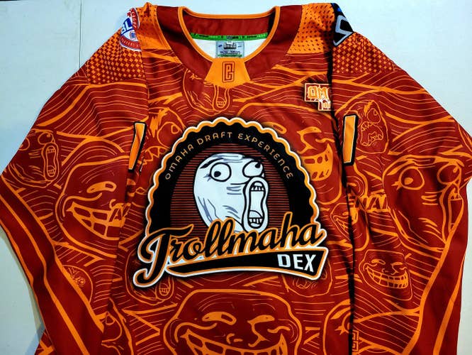 Meme Troll Hockey Jersey