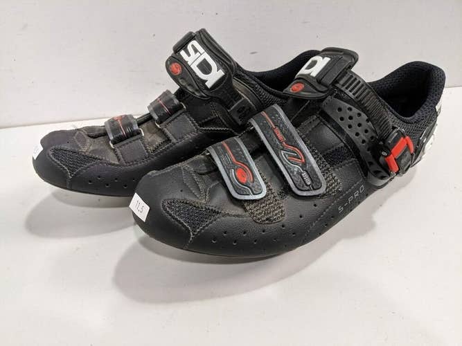 SIDI Bike Shoes, 11.5, Black, Used