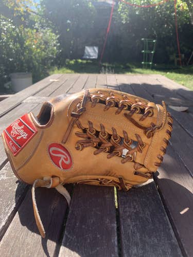 Brown Used Pitcher's 11.5" Heart of the Hide Baseball Glove