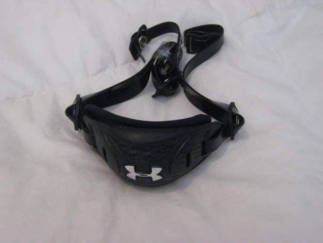 Under Armour NLL Box Lacrosse chinstrap adult NEW black