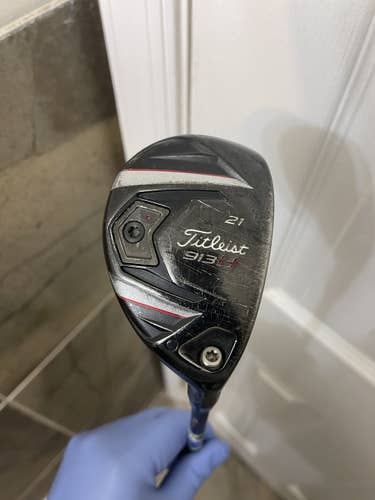 Titleist 913H 21* Hybrid Regular Flex Right Hand