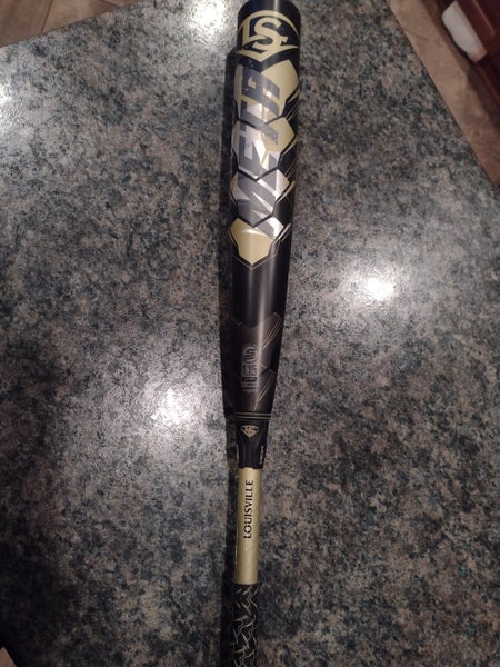 Used Kid Pitch (9YO-13YO) USSSA Certified 2021 Louisville Slugger Composite Meta Bat (-5) 27 oz 32"