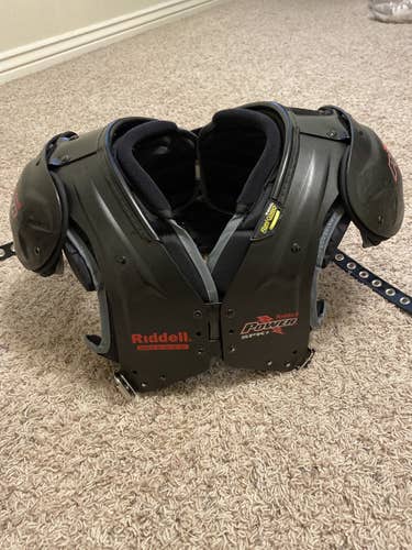 Used Large Riddell Power SPK Shoulder Pads