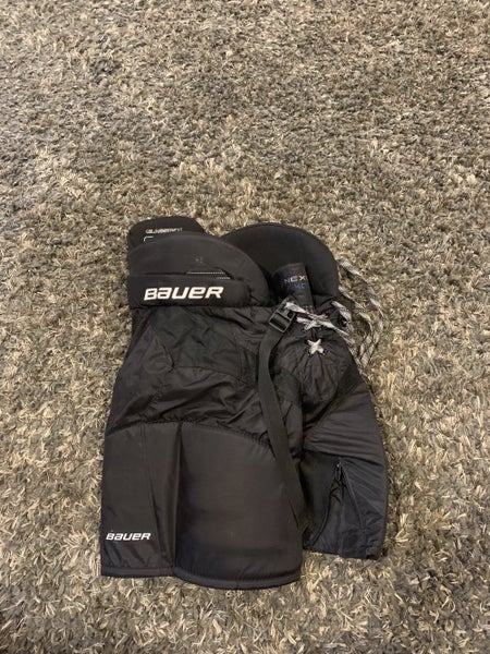 Black Junior Small Bauer Nexus 400 Hockey Pants