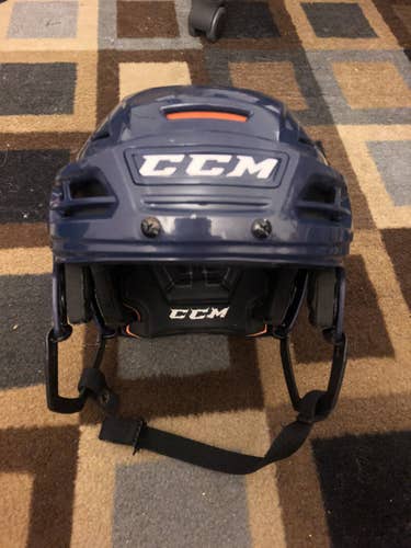 Blue Used Medium CCM  Tacks 710 Helmet