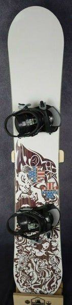 ATOMIC COLD SMOKE SNOWBOARD SIZE 160 CM WITH LAMAR LARGE BINDINGS