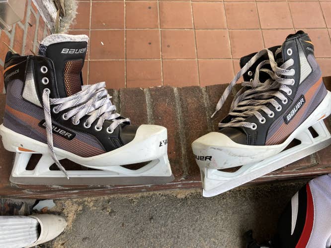 Bauer Performance Senior Hockey Goalie Skates Size 9D