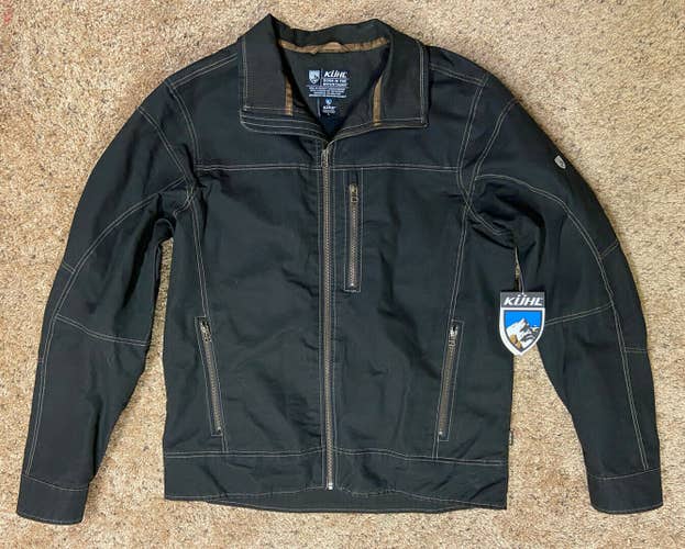 KUHL NEW WITH TAGS BURR ESPRESSO LARGE Men's Large Jacket