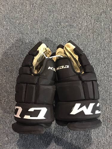Colorado Avalanche Game Used Pro Stock CCM HG97 Gloves 15”