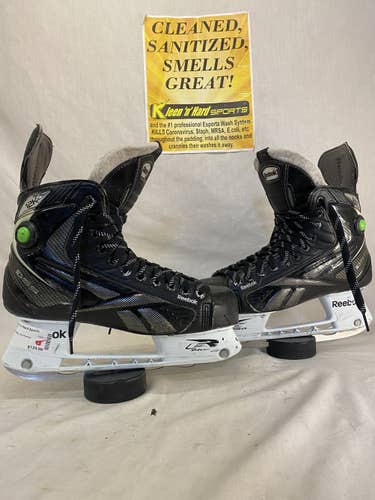 Used Reebok 12K Pump Size 8 D Ice Hockey Skates