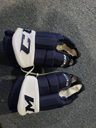 Colorado Avalanche Used Pro Stock Senior CCM HGTKPP Gloves 14"