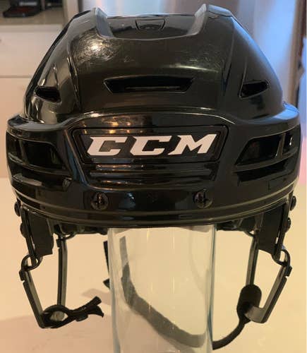 Black Small CCM Resistance Pro Stock Helmet