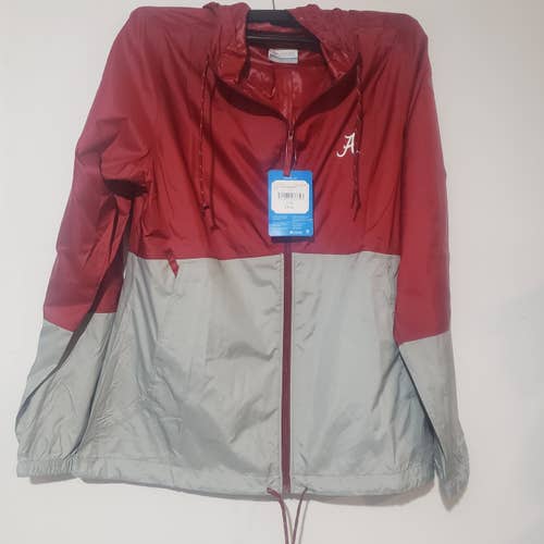 Alabama New Columbia Rain Jacket Adult Sm