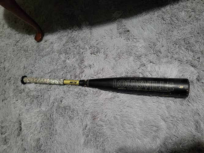 Used Kid Pitch (9YO-13YO) USSSA Certified 2021 Louisville Slugger Composite Meta Bat (-8) 22 oz 30"