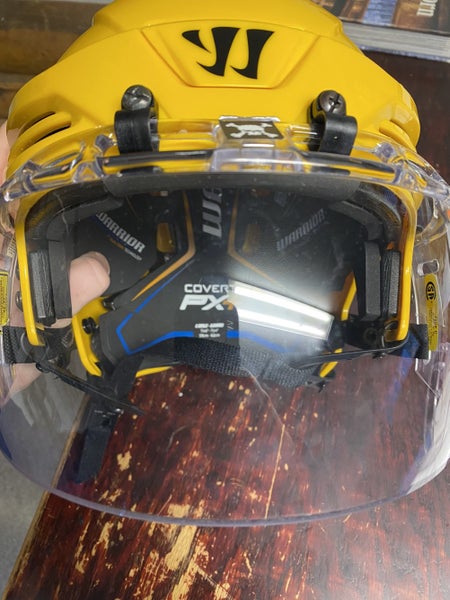 Yellow Used Large Warrior Covert PX+ Helmet