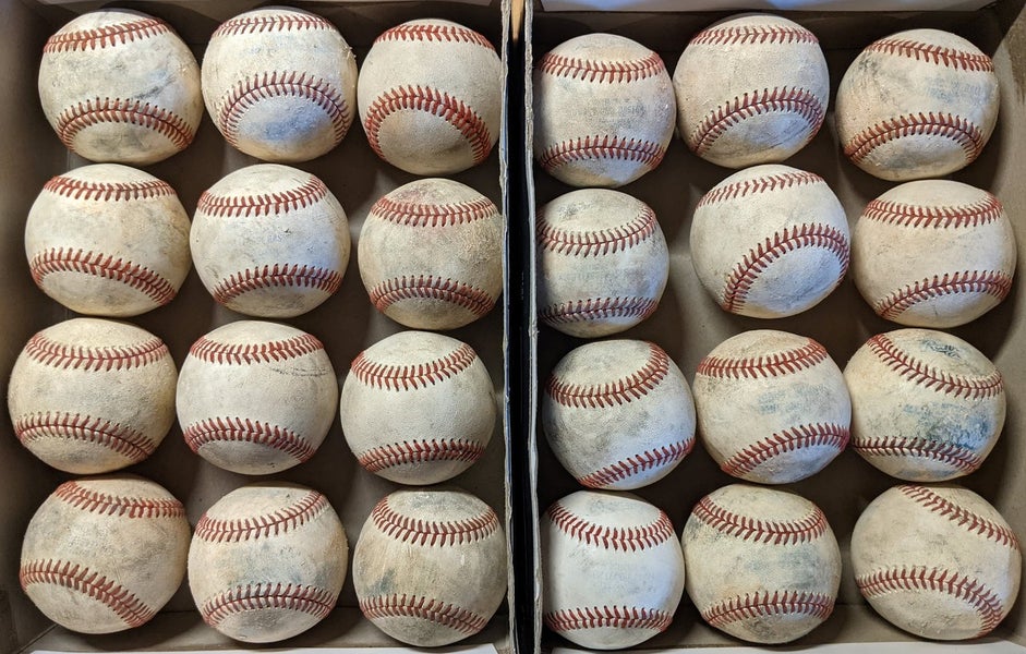 Used Baseballs 24 Pack (2 Dozen) Mostly MILB