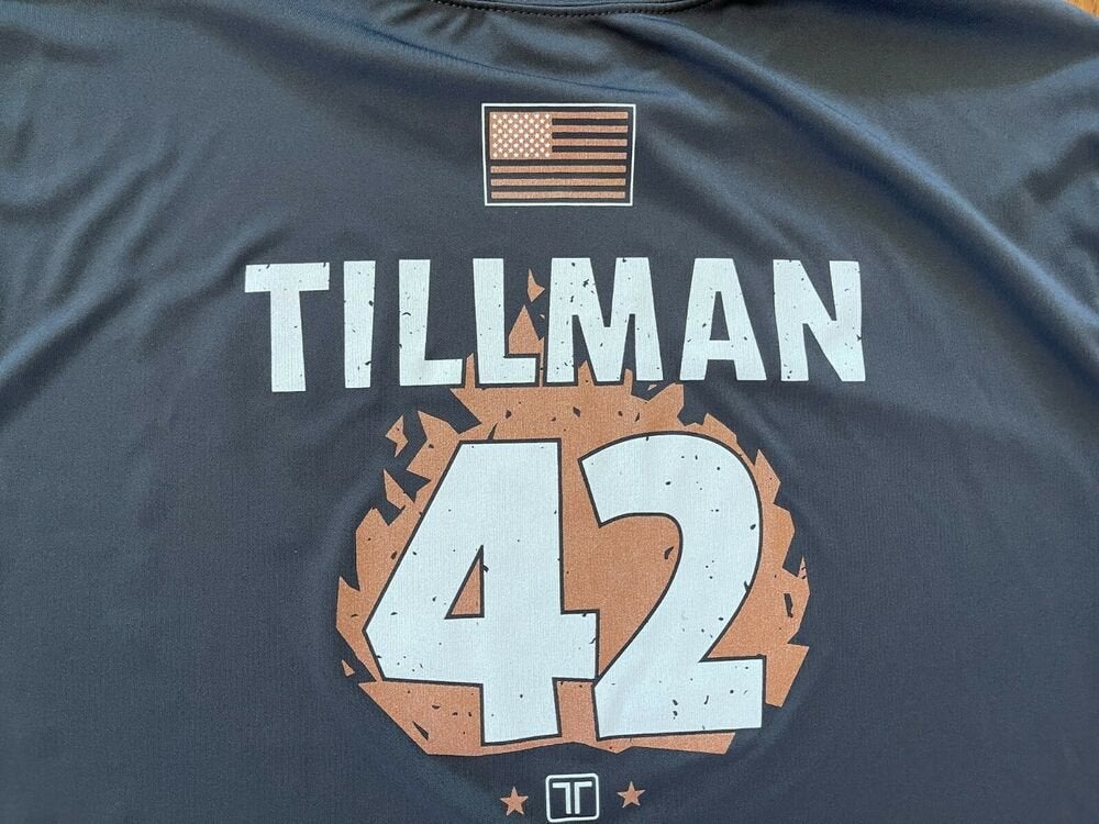 Arizona State University Pat Tillman #42 Tri-Blend T-Shirt: Arizona State  University