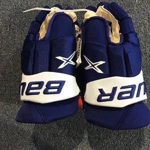 Toronto Maple Leafs New Pro Stock Bauer Vapor X Gloves 14” Lehtonen
