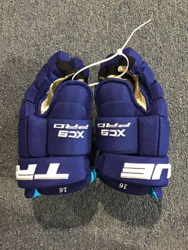 Toronto Maple Leafs New Pro Stock True XC9 Pro Gloves 13” Marner