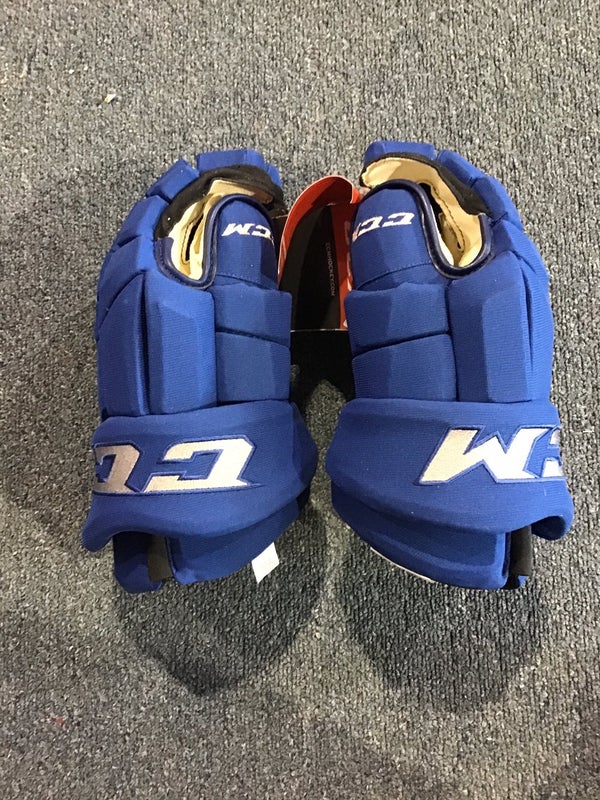 Toronto Maple Leafs New Reverse Retro Pro Stock CCM HGTK Gloves 13, 14 or 15” Team Issue