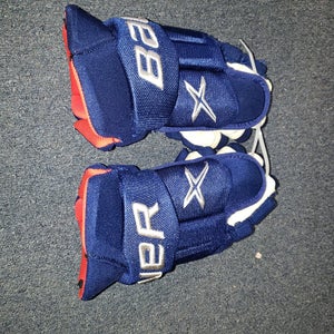 Toronto Maple Leafs New Reverse Retro Pro Stock Bauer Vapor X Gloves 14" Lehtonen