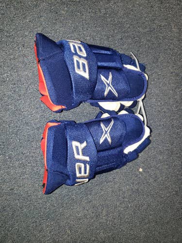 Toronto Maple Leafs New Reverse Retro Pro Stock Bauer Vapor X Gloves 14" Lehtonen