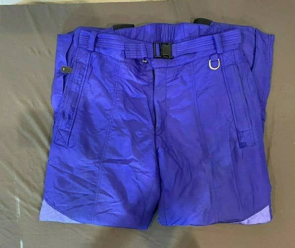 Vintage 1990s Hard Corps Insulated Purple Gore-Tex Ski Pants Men's 36-Short LOOK
