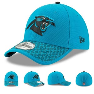 Carolina Panthers New Era Men's Official NFL Sideline 3930 Cap Hat S/M