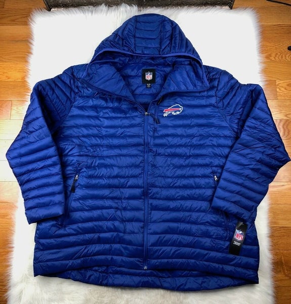 Buffalo Bills NFL Full Zip Hooded Winter Puffer Jacket Blue, G-III, Men's  2XL