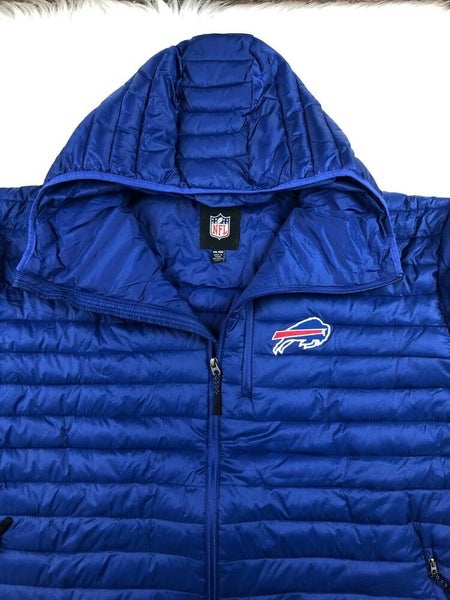 Buffalo Bills NFL Full Zip Hooded Winter Puffer Jacket Blue, G-III, Men's  6XL