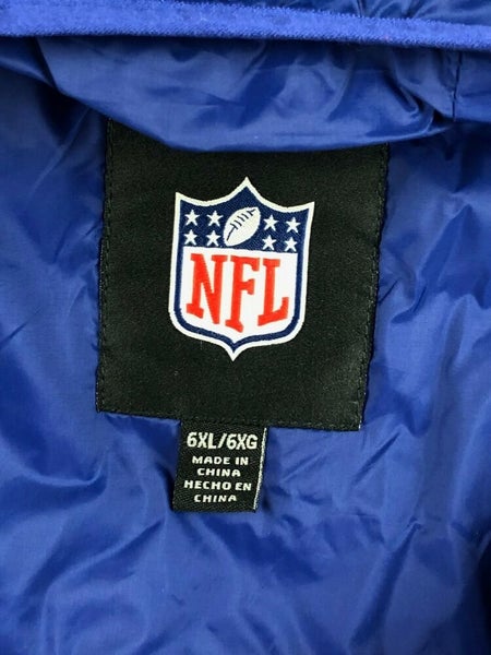 Buffalo Bills NFL Full Zip Hooded Winter Puffer Jacket Blue, G-III