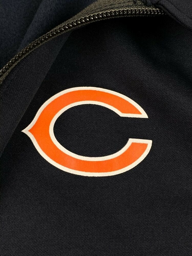 : Chicago Bears NFL Mens Hooded Track Jacket - Small