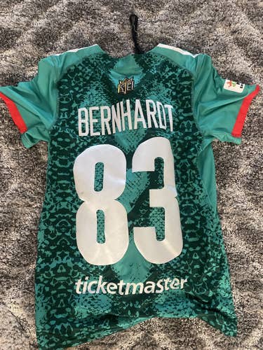 *JAKE BERNHARDT* #83 WHIPSNAKES LC GAME USED 2021 JERSEY