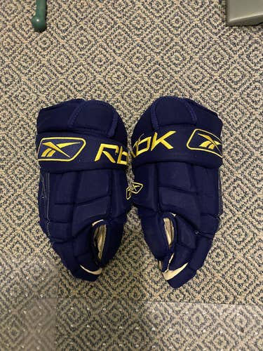 Blue Senior Reebok 14" Pro Stock Gloves