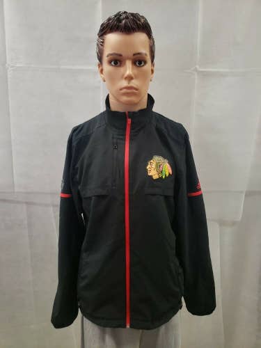 Chicago Blackhawks Adidas Zip Up Jacket S NHL