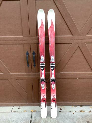Rossignol Bandit B74 Womens Pink Size 168cm All-Mountain Alpine Skis + Bindings