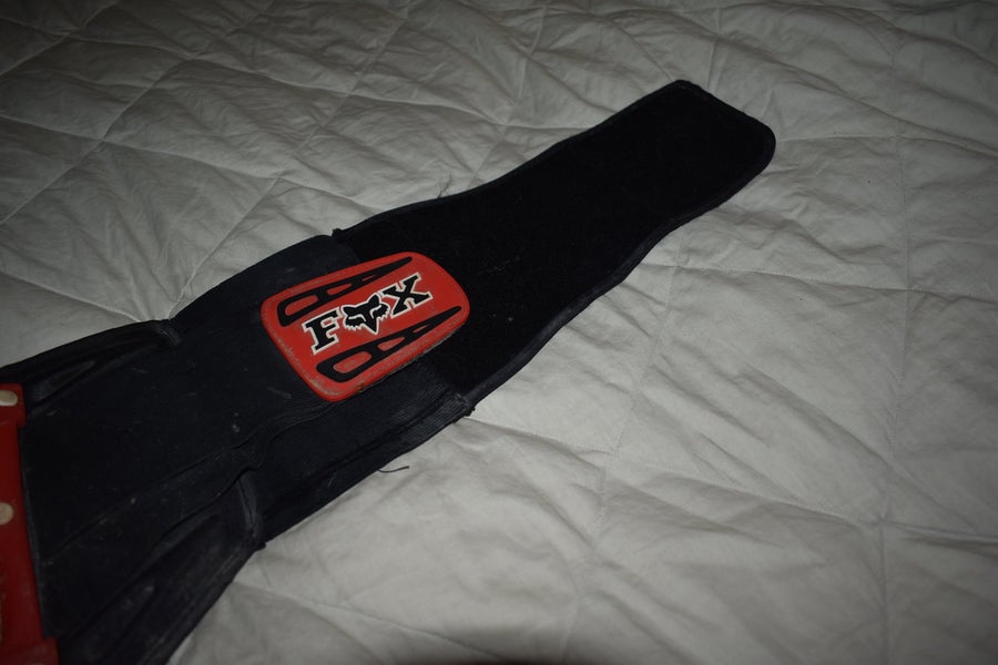 Fox Motocross Rider Adjustable Back Protection, Black/Red ...