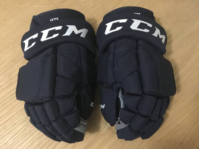 New CCM HG12 Gloves 14" - Navy