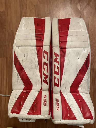 CCM revolution 595 Goalie Leg Pads 30 +1
