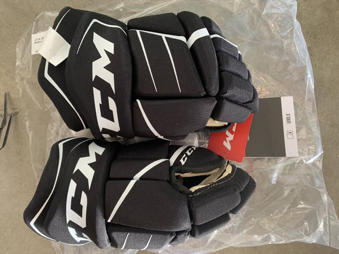 SR 13” CCM FT350 Gloves - Black