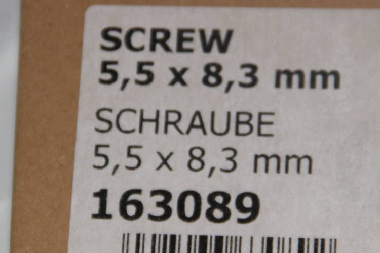 NEW ski Bindings  screw box 50 screws 5.5x8.3 NEW
