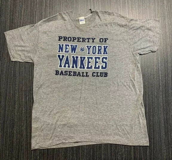 Vintage 80s New York Mets Champion T-Shirt Mens L Baseball MLB USA Made  Sports